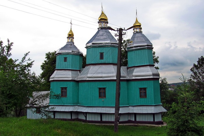деревянная Михайловская церковь