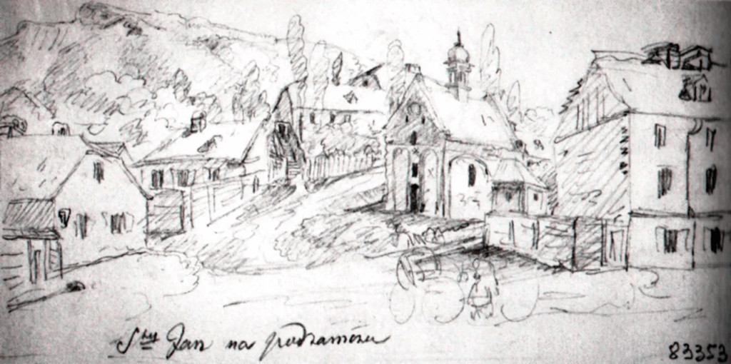 Костел Св. Івана Хрестителя. К.В. Келісінський (?), 1838 рік.
