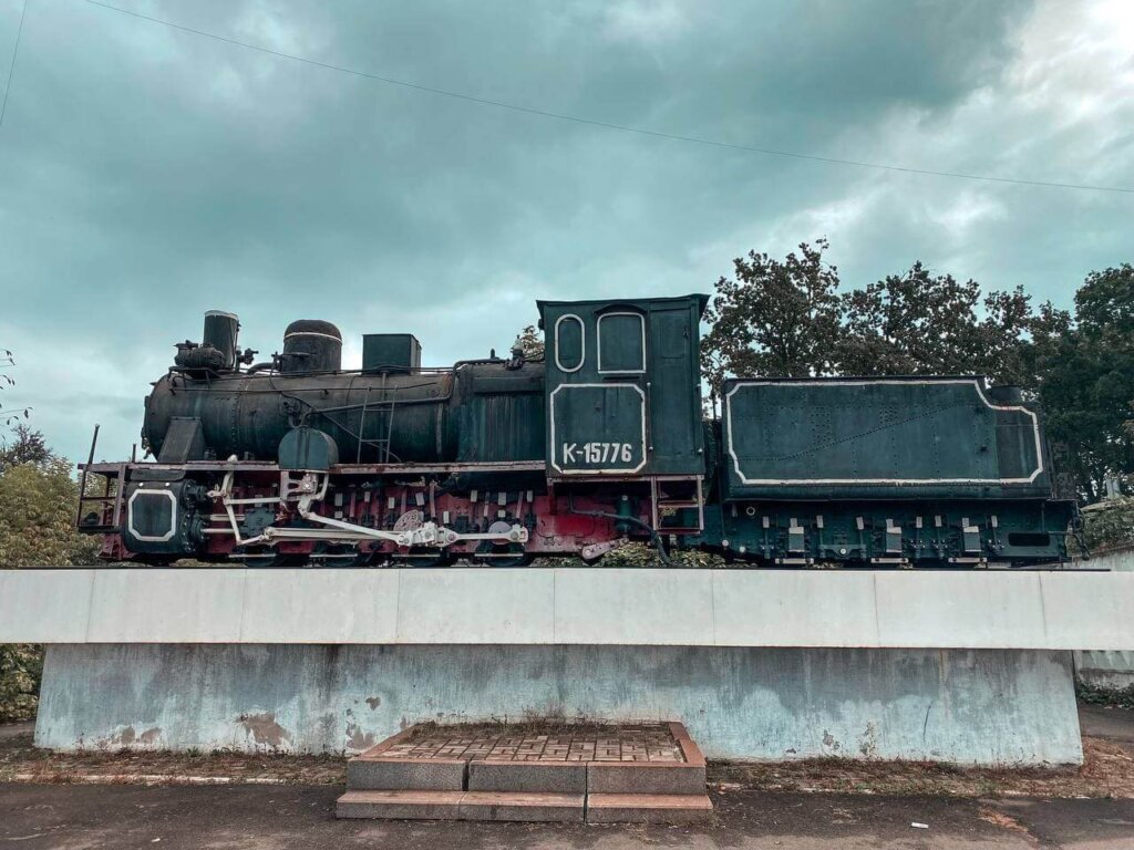 Легендарний паровоз Зозуля в Боярці